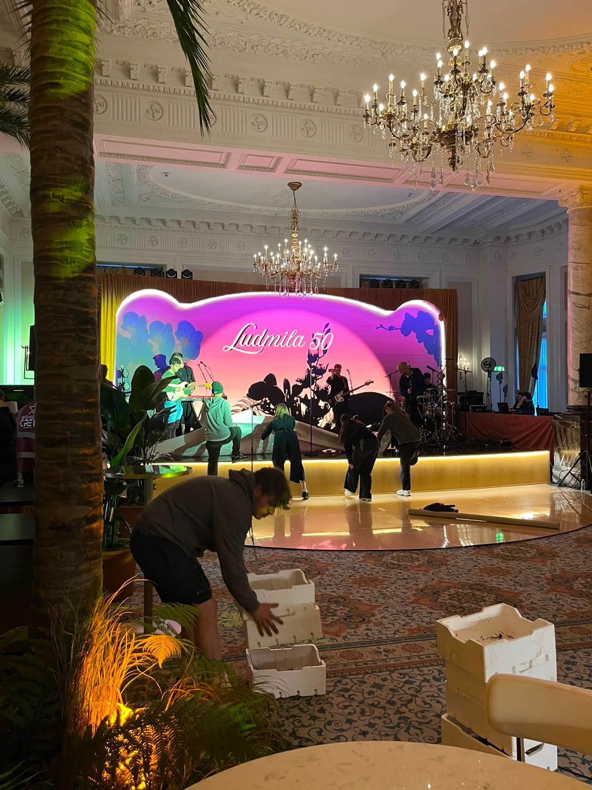The Landmark London - Marble Ballroom — installation view