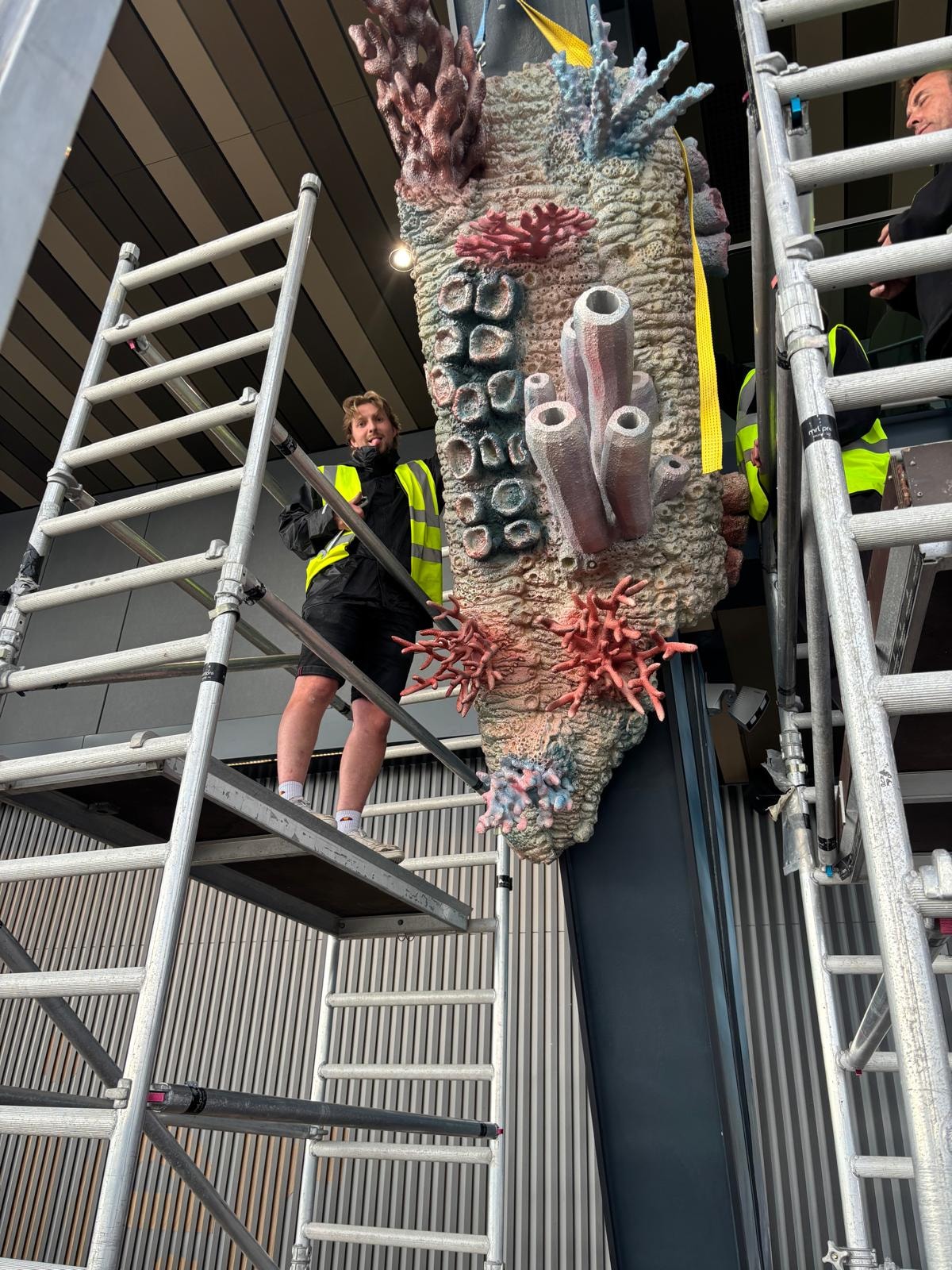 Under The Pier — build detail